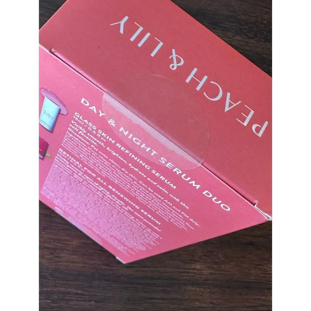 Peach & Lily day & night serum duo